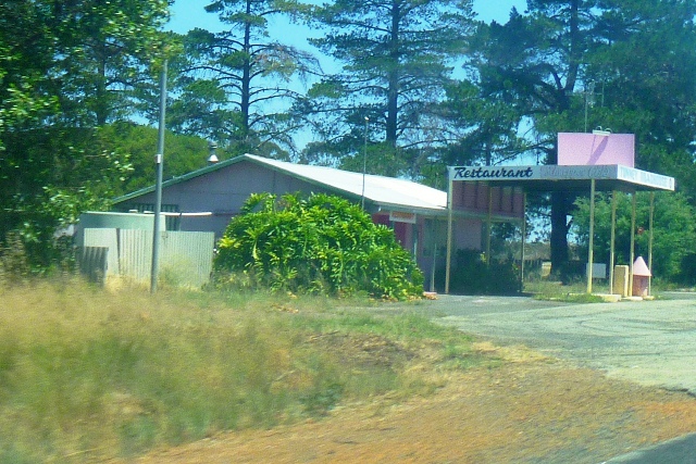 The boarded-up Tunney Roadhouse, Jan. 2013